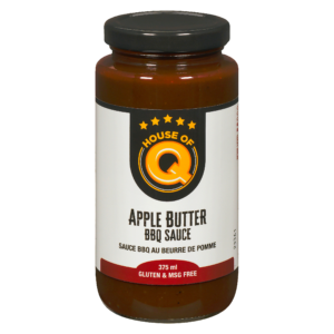 Apple Butter BBQ Sauce Centre label
