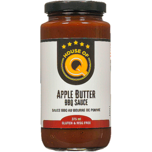 Apple Butter bbq sauce label front