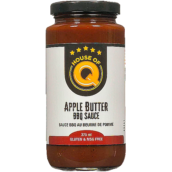 Apple Butter bbq sauce label front