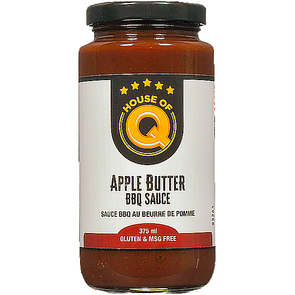 Home 1 Apple Butter bbq sauce label front