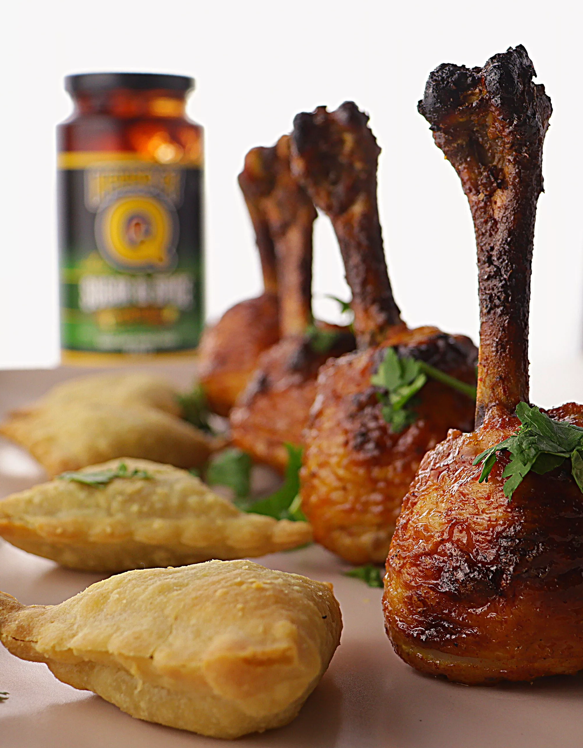 Angry chicken plated 1
