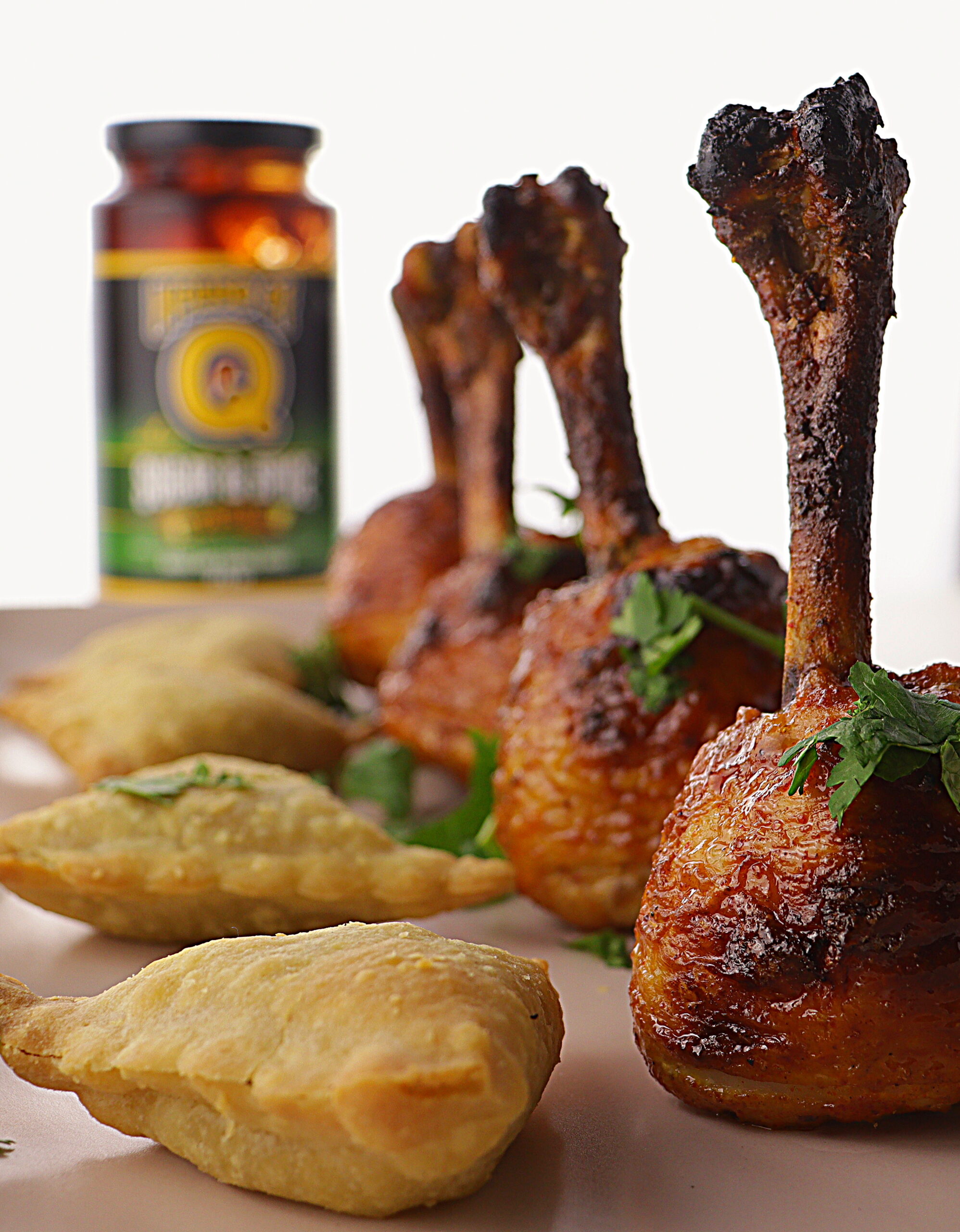 Angry chicken plated 1