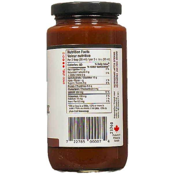 Backyard Classic BBQ Sauce 5 Backyard Classic label right