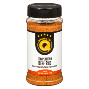 Competition Beef Rub centre label