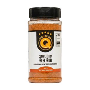 Steve's Delicious BBQ Chicken Burger 8 Competition Beef Rub 2026 updated front no background BR