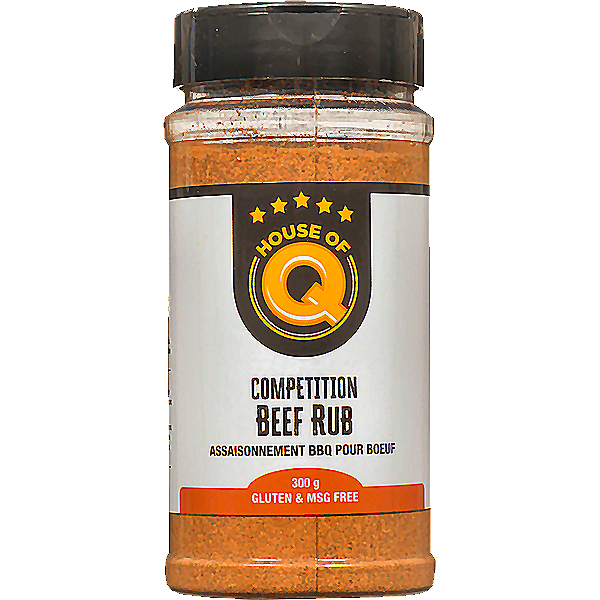 Competition Beef Rub label front