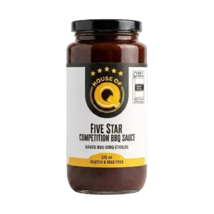 Five Star BBQ Sauce 2026 updated front no background FS