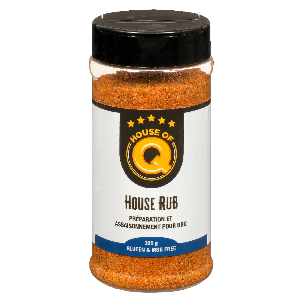 House Rub 300 gram centre label