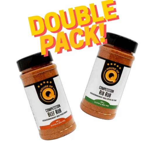 Competition Rub Double Pack - competition rib rub and competition beef rub