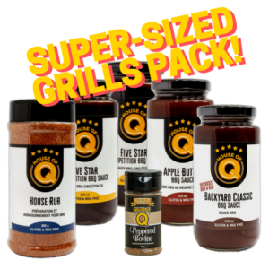 House of Q super sized grills pack
