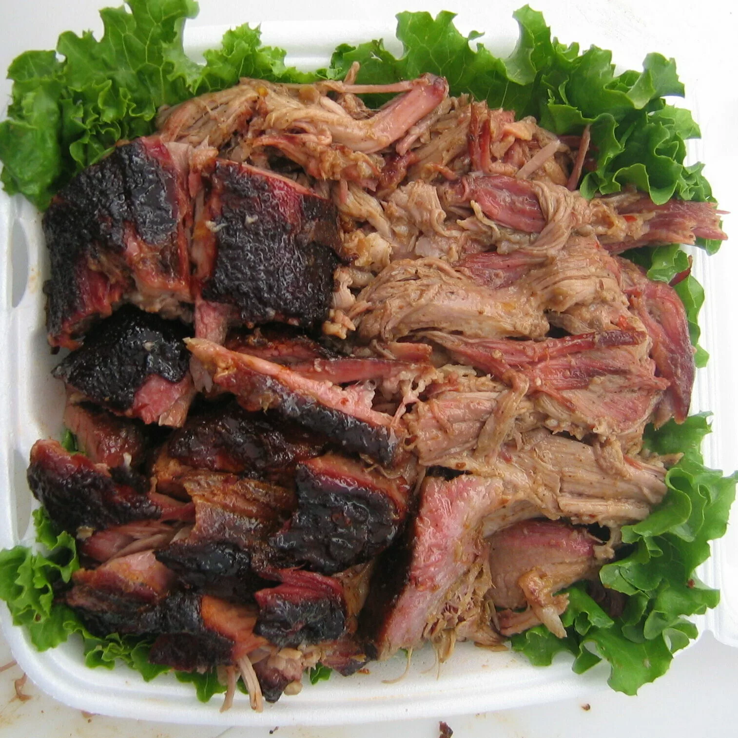Pulled Pork tray circa 2005