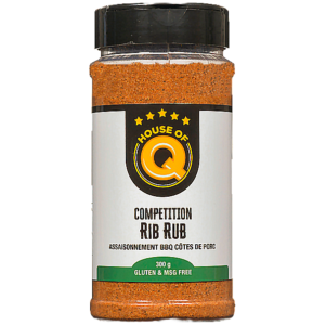 Competition Rib Rub front panel