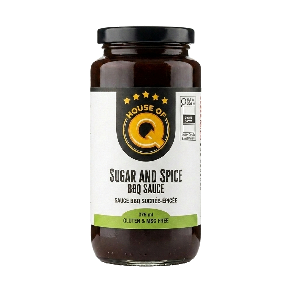 Sugar and Spice BBQ Sauce 2026 updated front no background SNS