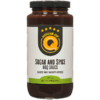Sugar and Spice bbq sauce label front
