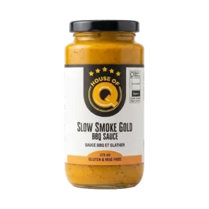 Slow Smoke Gold BBQ Sauce 2026 updated front no background SSG