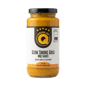 Slow Smoke Gold BBQ Sauce 2026 updated front no background SSG