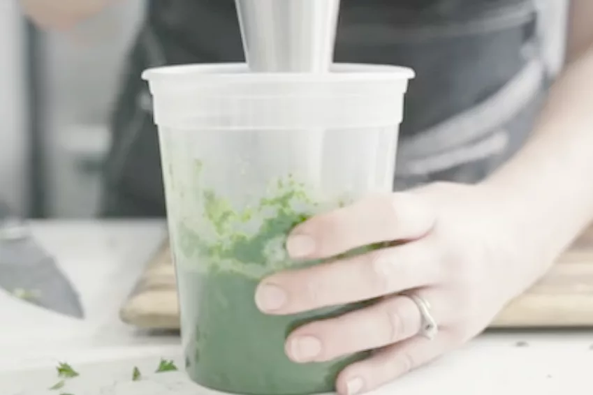 Barbecue Smoked Carrots 2 bbq carrots parsley pesto