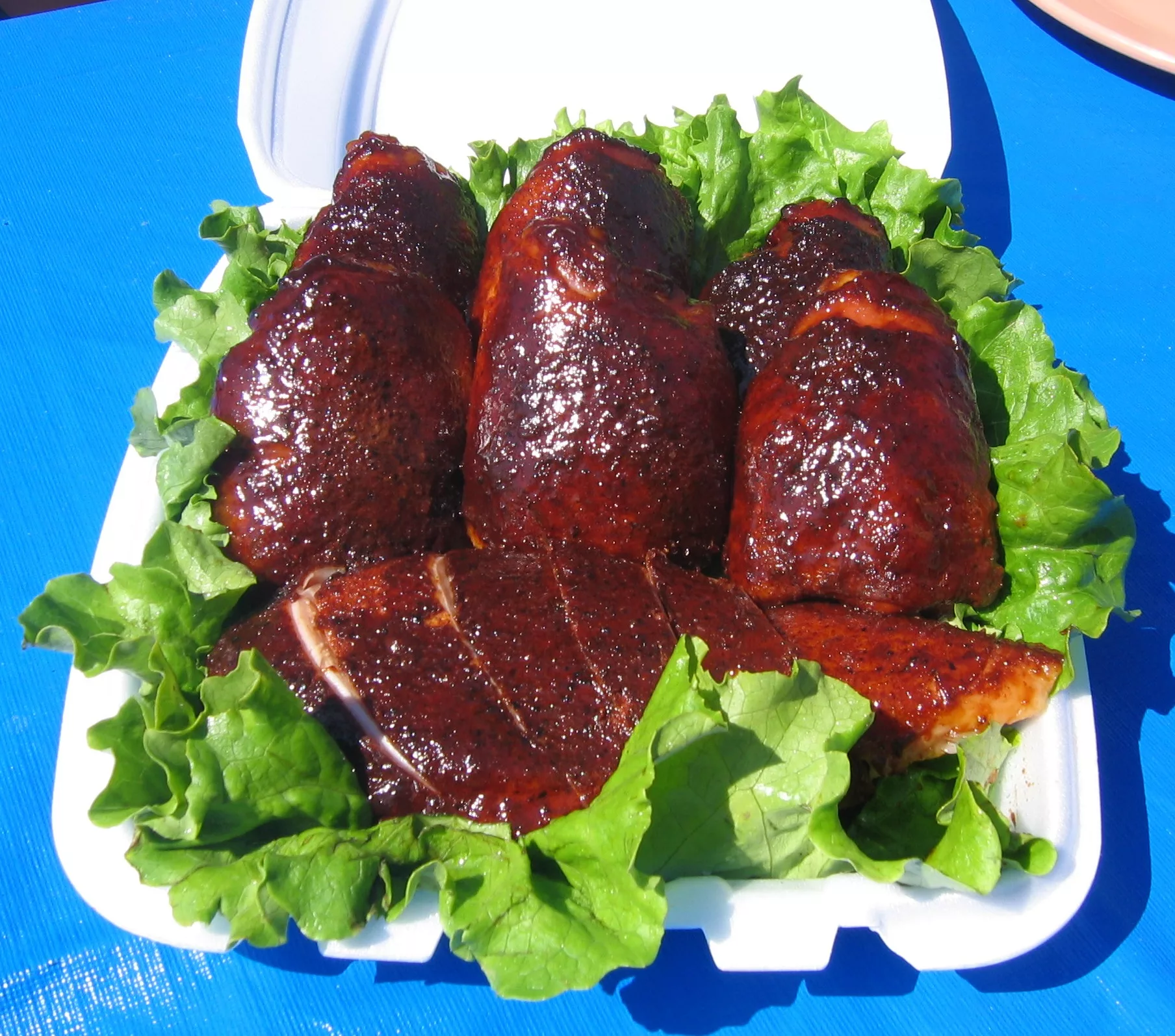 Root Beer Chicken tray 2005 exceptional bbq flavour