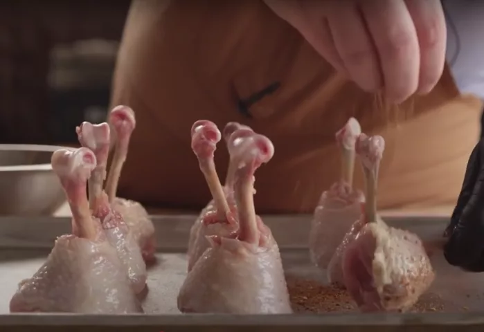 firecracker chicken preparation and seasoning