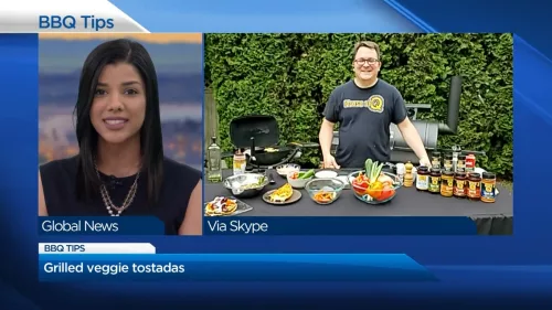 grilled vegetable tostadas global tv cover