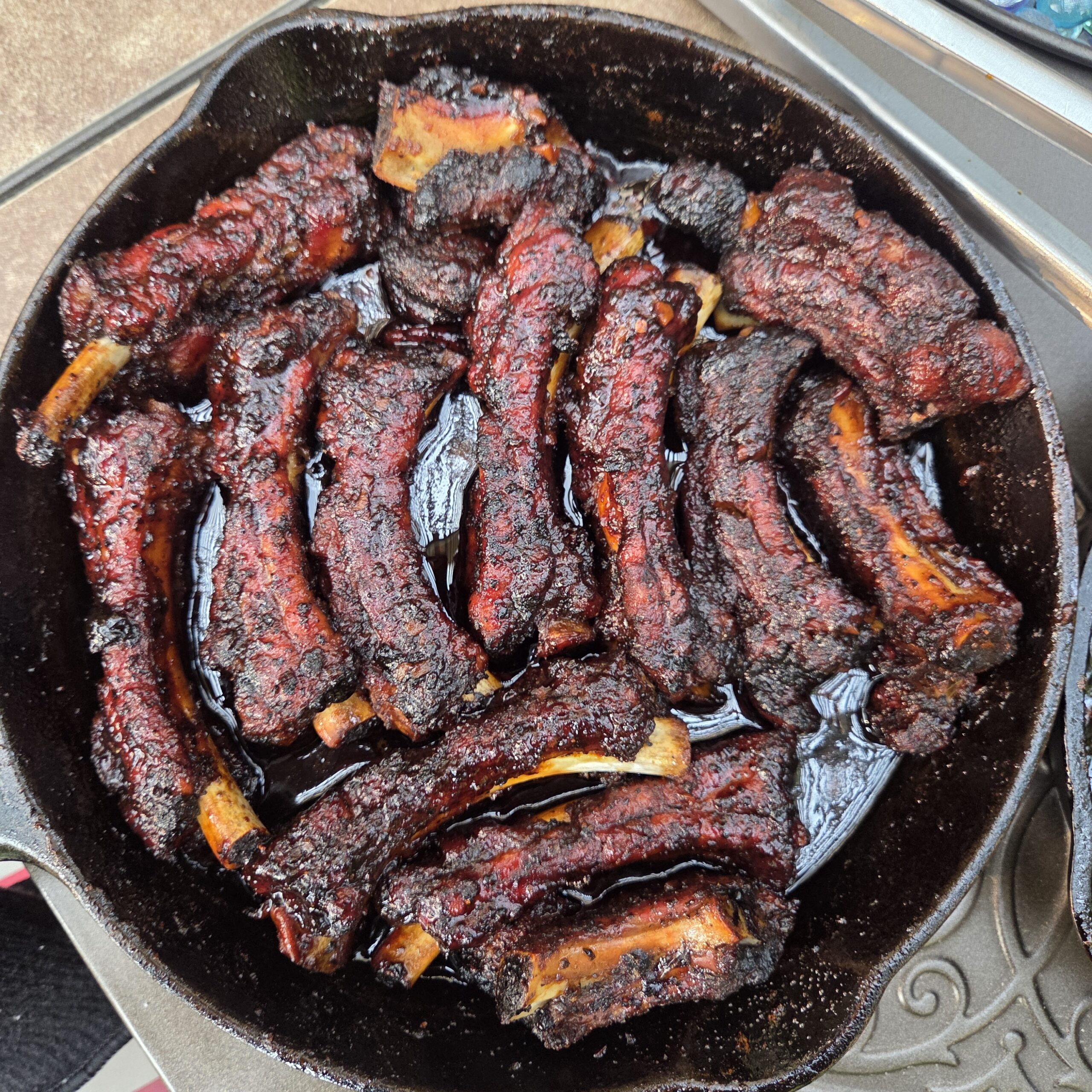 overhead ribs finished 4 square