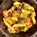 Grilled Tomato and Pepper Pasta 2 penne-pasta-spinach-gusto