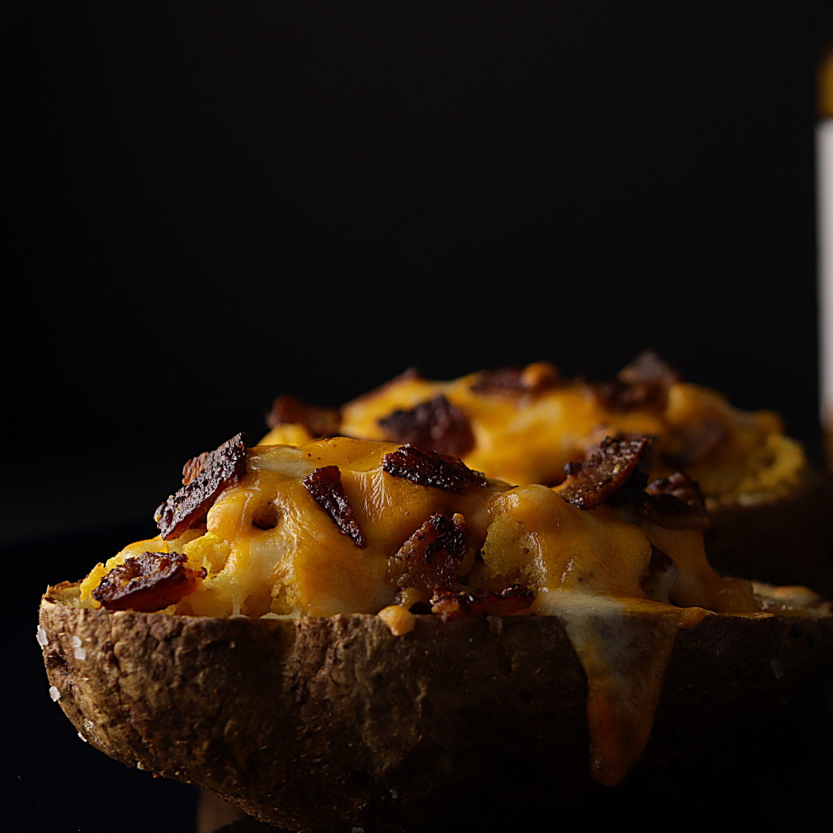 stuffed potato square