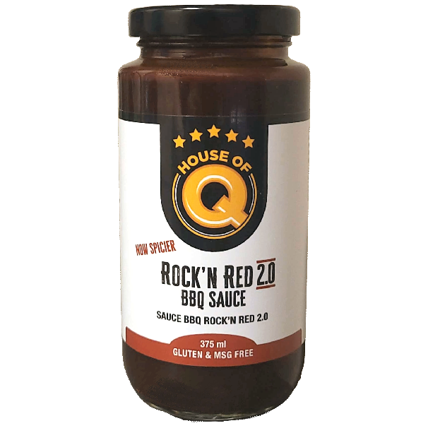 Home 2 Rock'n Red 2.0 front label